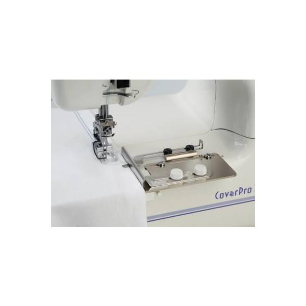 Guide Ourlet Réglable Pour Machine à Coudre - Pied Presseur Métallique Pour Ourlets Parfaits Sur Jersey, Tricot Et Volants