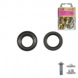 2 Boutons à œillets Pivotants En Laiton Massif Charter Marine, 4 9/16", Charge 100lbs