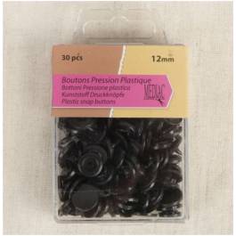 Lot De Grands Boutons Plastique Noir - Format Triangle 37 X 51 Mm - Pour Artisanat, Vêtements - Occasion