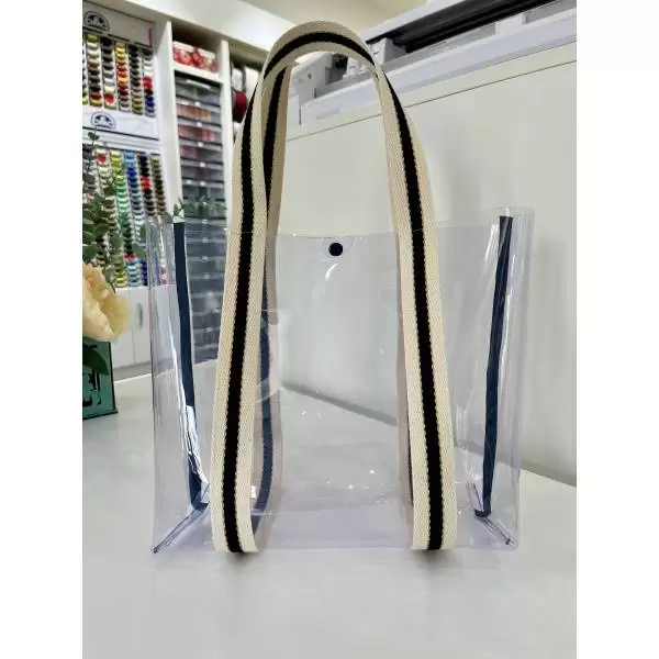 Atelier creation cabas transparent